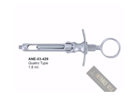 Quatro Type Dental Syringes 1.8 mI.