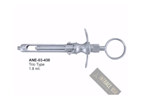 Trio Type Dental Syringes 1.8 mI.