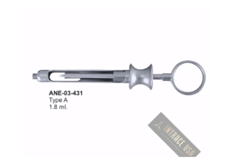 Type A Dental Syringes 1.8 mI.