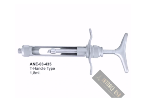 T-Handle Type Dental Syringes 1,8mI.