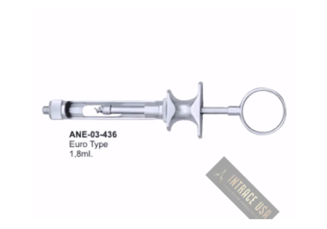 Euro Type Dental Syringes 1,8mI.