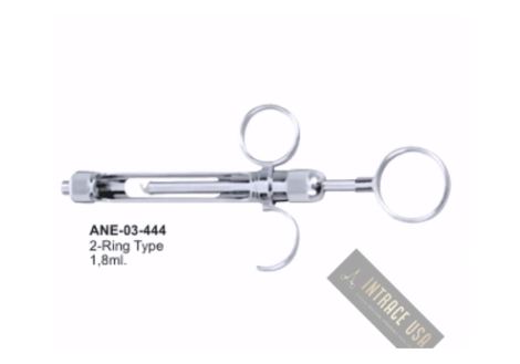 2-Ring Type Dental Syringes 1,8ml.