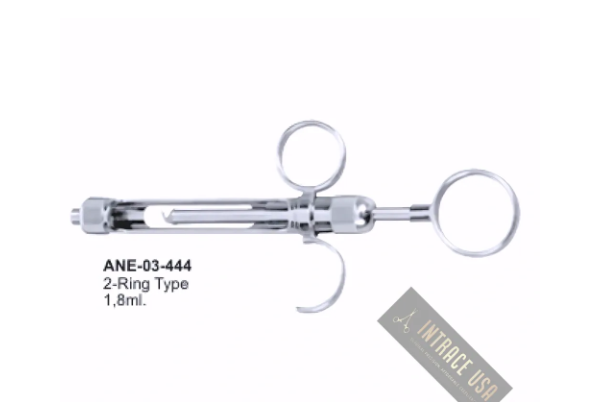 2-Ring Type Dental Syringes 1,8ml.