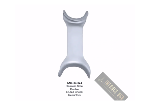Stainless Steel Double Ended Cheek Retractors