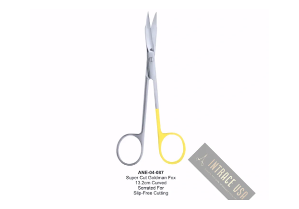 Super Cut Goldman Fox Curved Serrated For Slip-Free Cutting