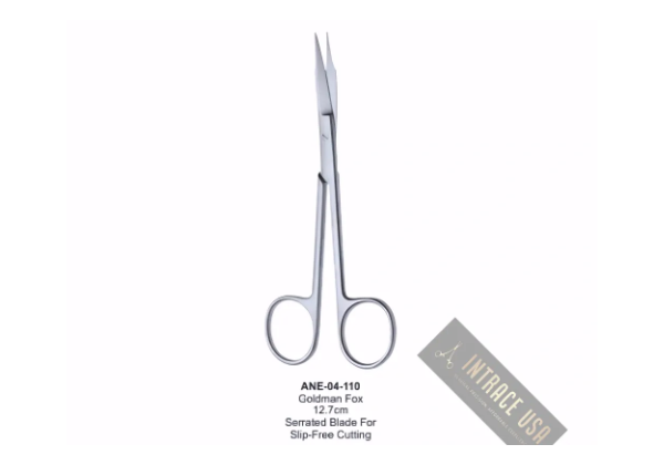 Goldman Fox Serrated Blade For Slip-Free Cutting