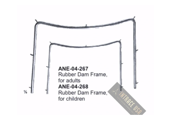 Rubber Dam Clamps Forceps, Frame, for