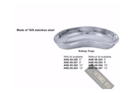 Kidney Trays, Without Lid