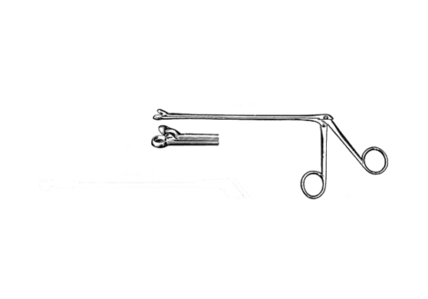 Berger cervical biopsy and specimen forceps shaft