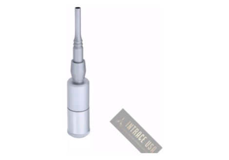 Stainless steel in-line bone collector with integral suction tube for autogenous graft harvesting — Intrace USA