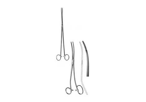 Bozemann-Douglas Polypus And Dressing Forceps