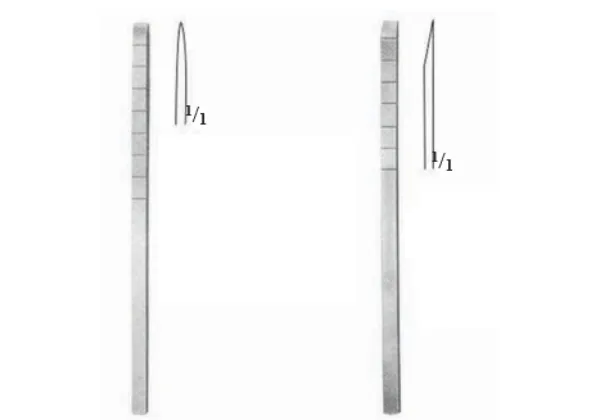 Cottle Chisel Variations - Surgical Grade Stainless Steel Bone Cutting Instruments in 4mm, 7mm, 9mm, and 12mm Widths - Intrace USA