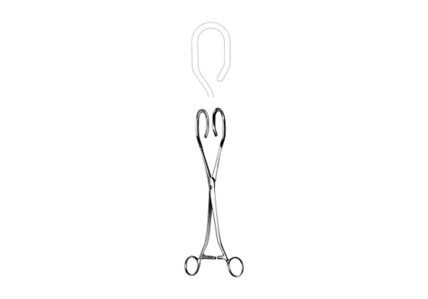 Dartigues Uterine Elevating Forcep