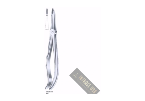 Extracting forceps upper roots Fig. 41 stainless steel dental extraction forceps