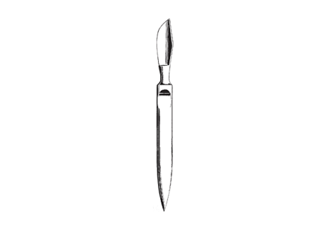Esmarch Plaster Of Paris knife