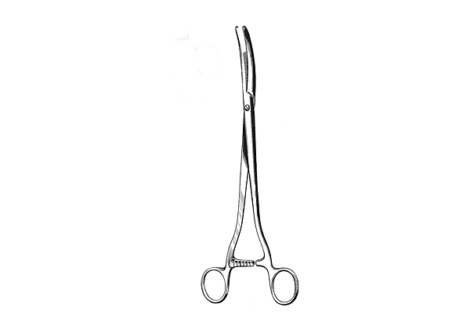 Faure Hysterectomy Forceps