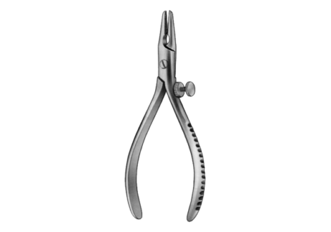 Flat Nose Plier Lateral Curve Adjustable Jaw