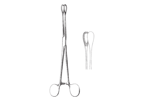 Foerster Polypus And Dressing Forceps Serr