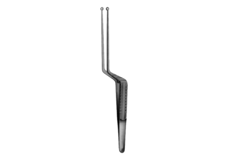 Hunt Tumor and Tissue Grasping Forcep , bayonet - shaped