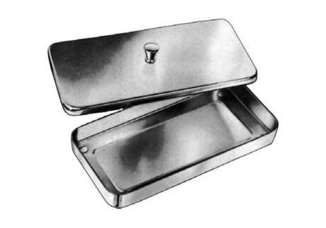 Instrument Box Lid With Knob