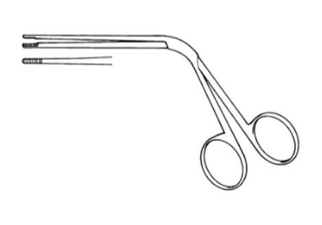 Tilley Nasal Dressing Forceps, Bayonet, Curved Jaws - 130mm, 140mm, 165mm, 170mm
