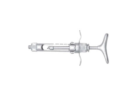 aspirating dental syringe
