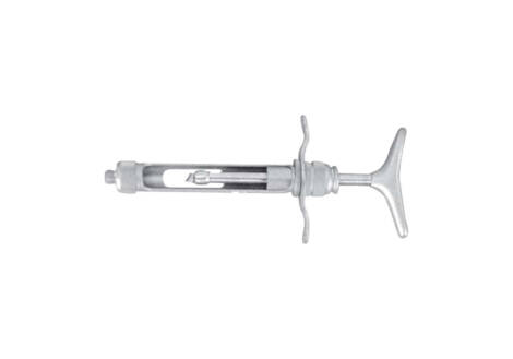 aspirating dental syringe