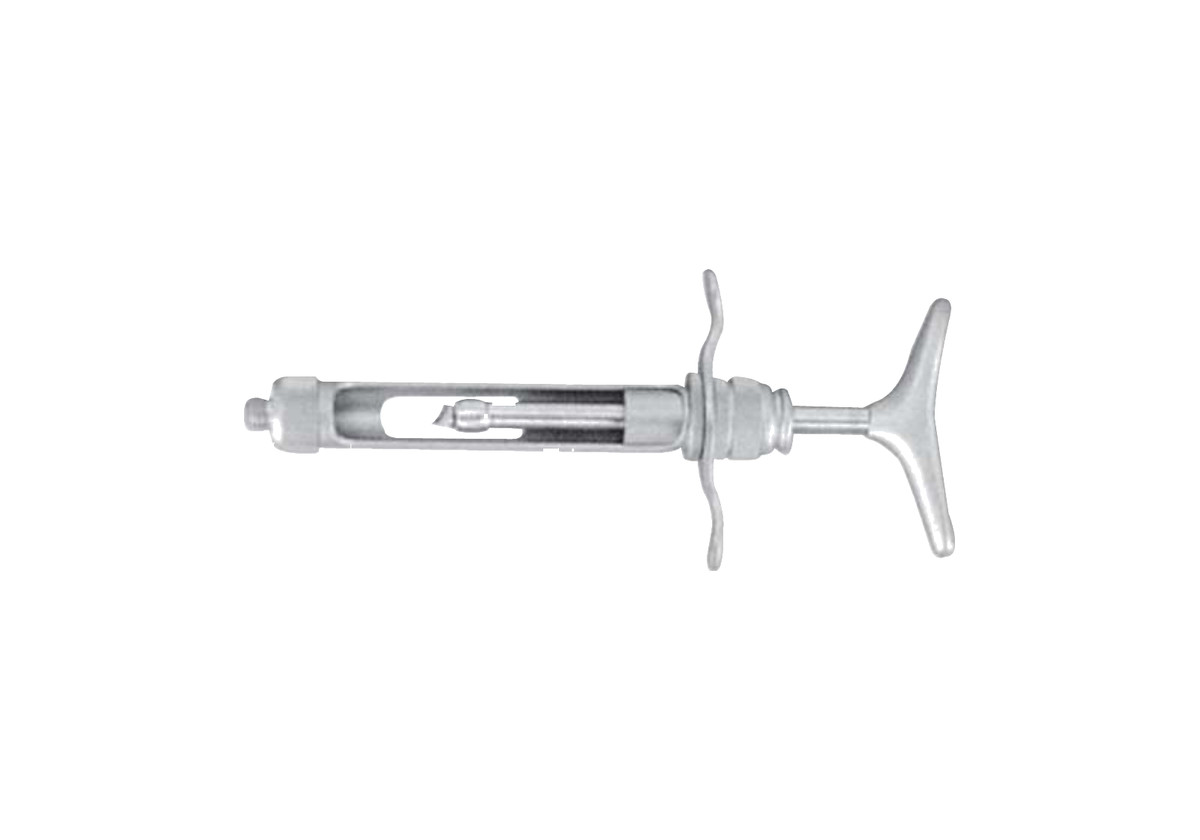 aspirating dental syringe