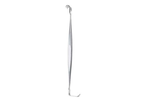 rake and flat retractor