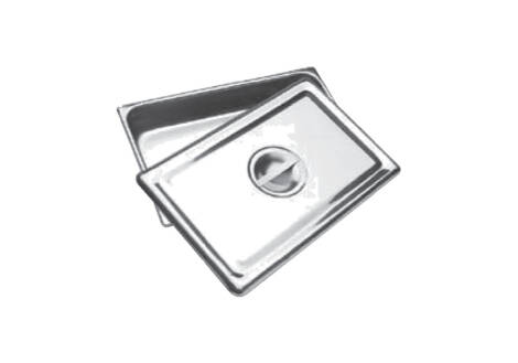 Covered Instrument Tray, Recessed Handle
