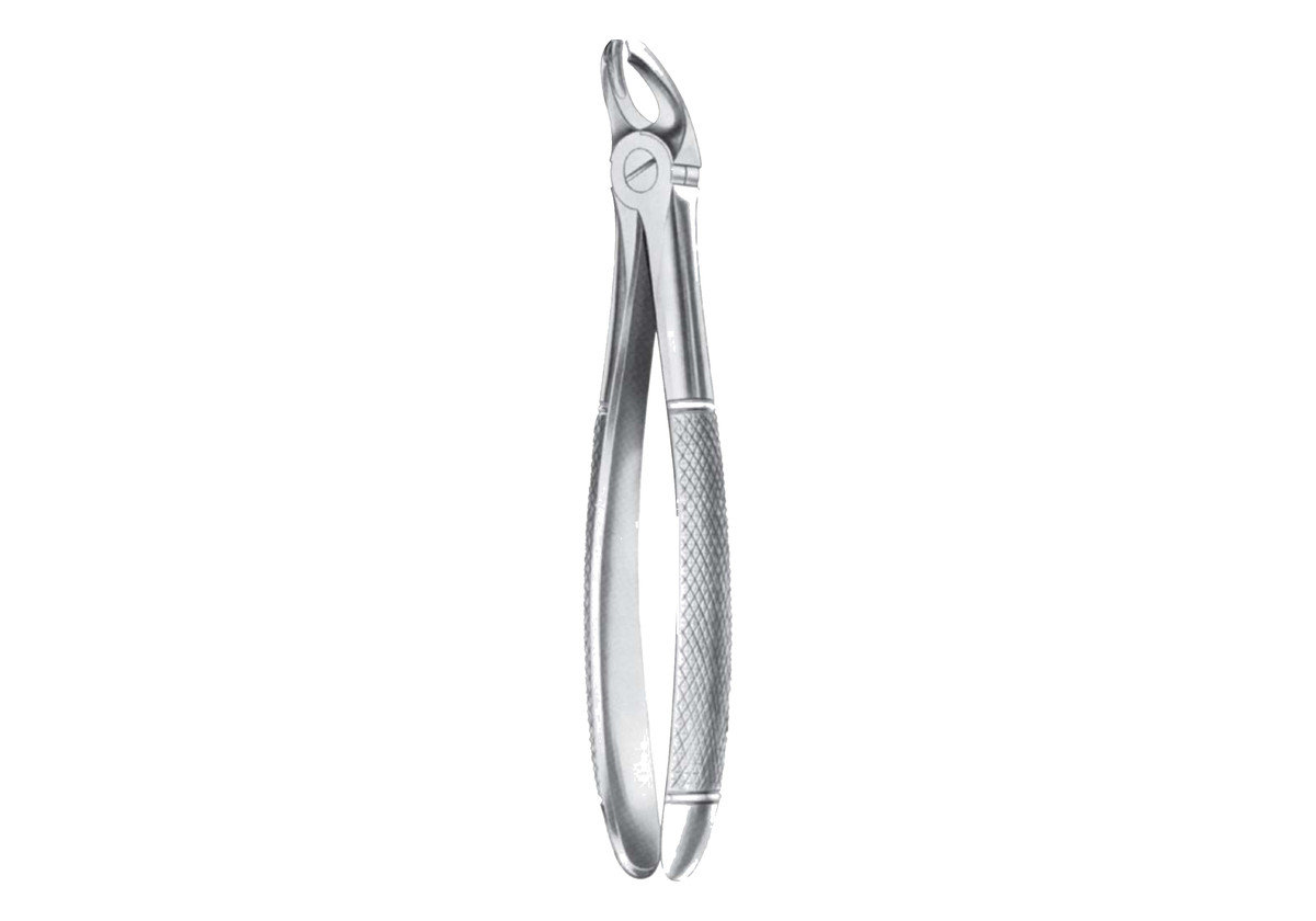 lower third molar extracting forceps