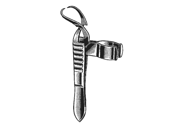 Jones-Martin towel forceps
