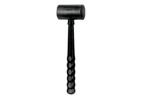 Lead-filled plastic mallet