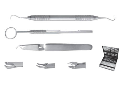 Orthodontic Archwire Set, 6 Pieces with sterilization cassette