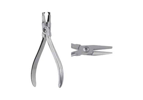 concave loop forming pliers