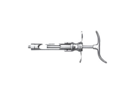 self-aspirating dental syringe