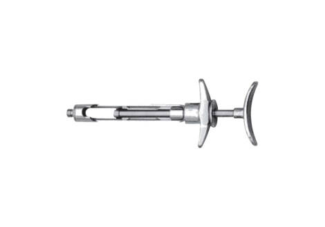self-aspirating dental syringe