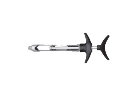 self-aspirating dental syringe