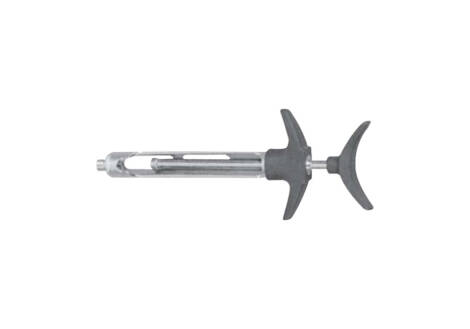 self-aspirating dental syringe