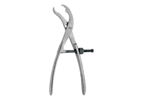Self-centering bone forceps