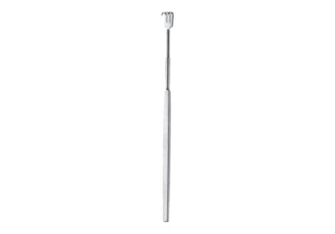spring neck tissue retractor
