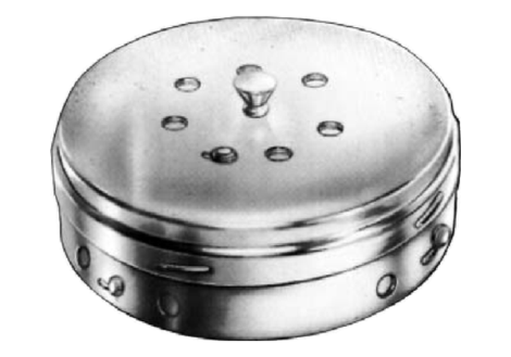 storing case lid
